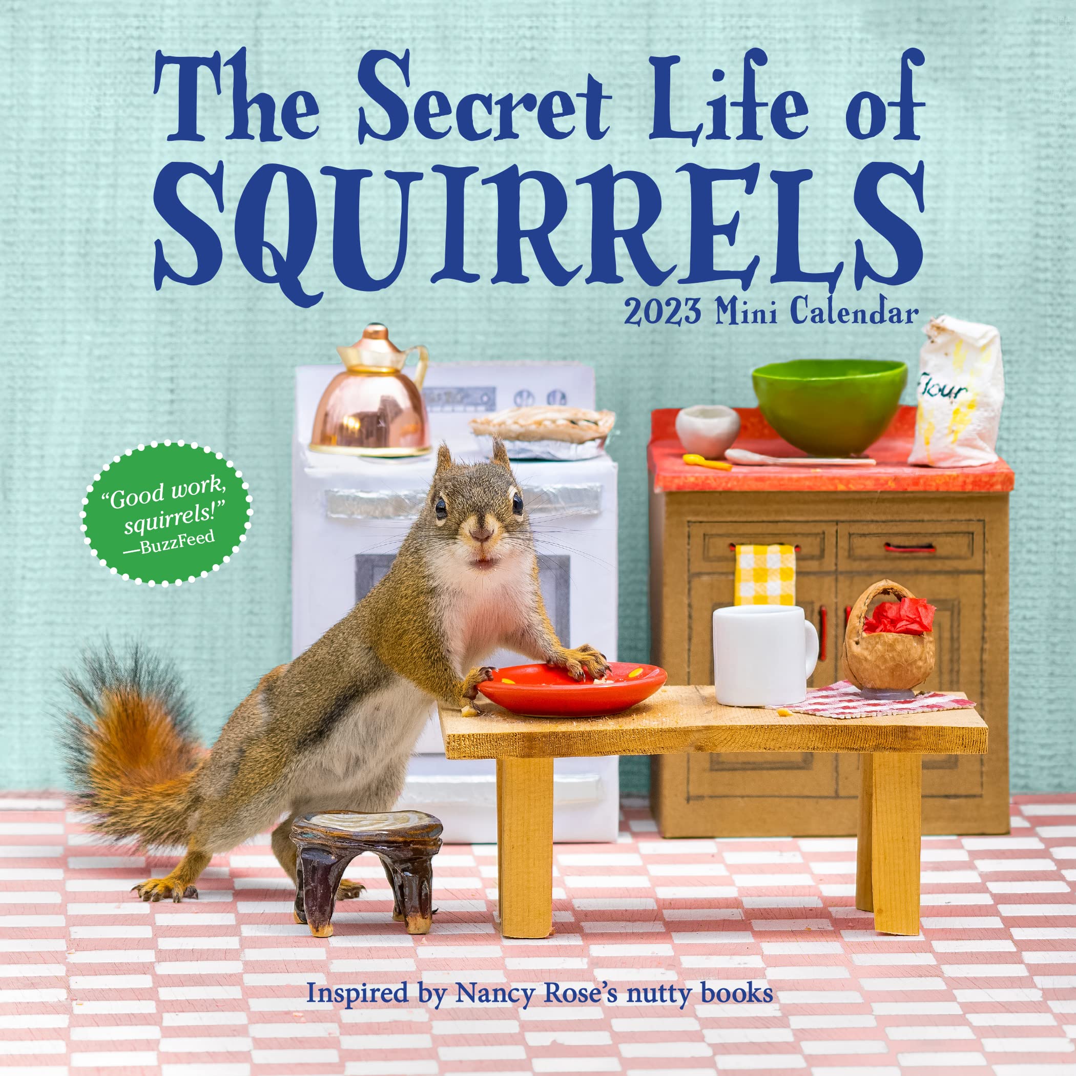 Secret Life of Squirrels 2023 Mini Calendar cover image
